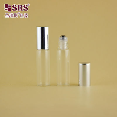 Beli 100% Tidak ada kebocoran Botol Bola Rol Kaca Jelas 5ml Untuk minyak esensial parfum pembuatan online