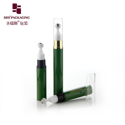 Beli Botol Rol Berwarna Hijau dengan Aplikasi Pompa Tanpa Udara 10ml 12ml 15ml Pembungkusan Perawatan Mata pembuatan online