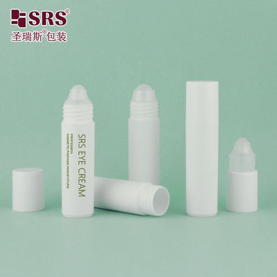 Beli 20ml Plastik Putih Roll On Botol untuk Minyak Esensial atau Parfum dengan Sekrup di Tutup dan permukaan halus pembuatan online