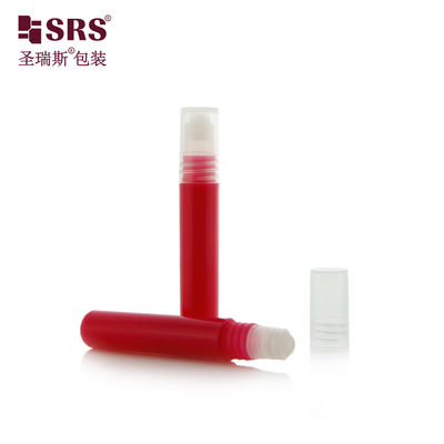 Beli 7ml Cylinder Plastic Roll On Bottle untuk minyak esensial parfum dalam berbagai warna dan finishing pembuatan online