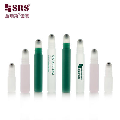 Beli RPPH-8ML Botol Ringan Berbentuk Panjang Berwarna Hijau Merah Dengan Bola Roller Baja Dengan Penutupan Tutup Sekrup Untuk Setelah Digigit pembuatan online