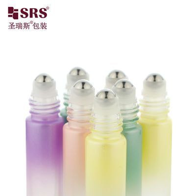Beli BLPM-10ml Bentuk Bulat Gelas Kosong Roll On Botol Untuk minyak esensial wangi pembuatan online