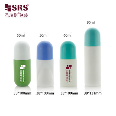 Beli 2oz 3oz Putih Roll On Deodorant Botol Dengan PP Plastik Cap Dan Roller Ball pembuatan online