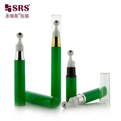 Beli 5ml 10ml 12ml 15ml Plastic Airless Roll On Bottle Eye Serum Kemasan Kosmetik pembuatan online