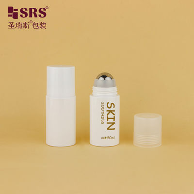 Beli Botol Aplikasi Bola Roller Baja Plastik PET Putih PCR PET30-60ML pembuatan online
