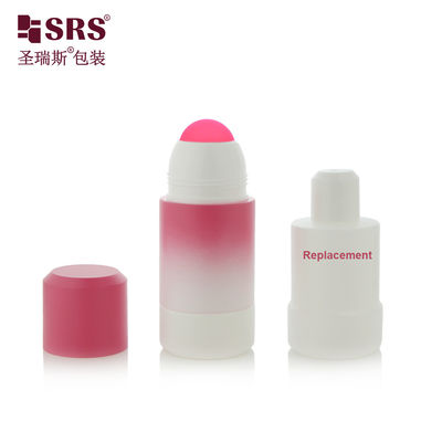 Beli RPPE(P) -75ml Topi Sekrup Bulu Kosong Tipe Gradient Warna Pink Roll On Bottle Untuk Gel Penenang Dengan Bola Plastik Pink pembuatan online