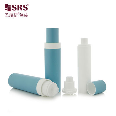 Beli 50ml 100ml PP Refillable Airless Pump Bottle for Skin Care pembuatan online