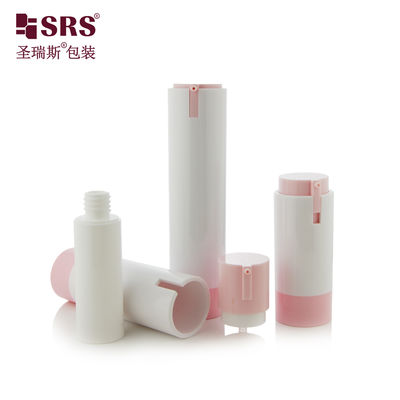 Beli Refillable Airless Pump Bottle 15ml 30ml 50ml AS+PP Cosmetic Container pembuatan online