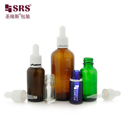 Beli Durable Tamper Evident Cap 5ml 10ml 15ml 20ml 30ml 50ml 100ml Glass Dropper Bottle for Skincare pembuatan online