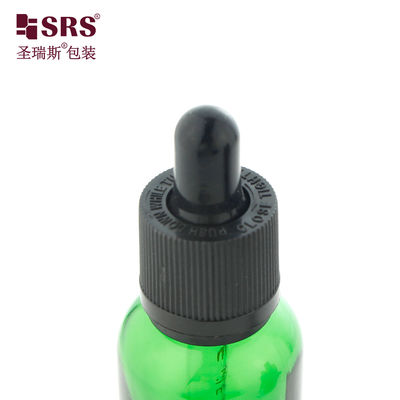 Beli Hot Selling Glass Dropper Bottle for Skincare Essential Oil with Press Screw Tamper Evident pembuatan online