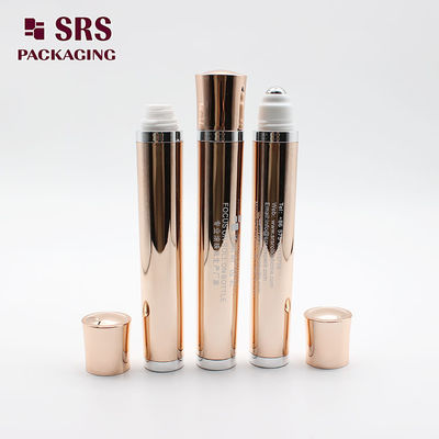 Beli SRS Luxury Plastic Vibrating Roll On Bottle Warna Emas Mawar 10 ml pembuatan online