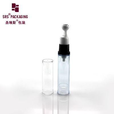 Beli Sampel gratis warna bening kosong pompa plastik tanpa udara botol krim mata 10ml pembuatan online