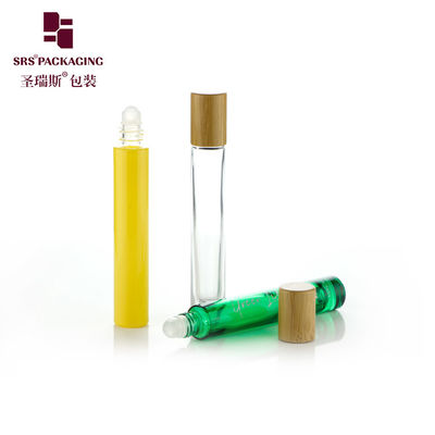 Beli GB1-10ml Empty Coating Glass Roll On Applicator Botol 10ML Dengan Tutup Bambu pembuatan online