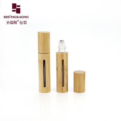 Beli Biodegradable 10ML Bambu Roll On Dengan Bamboo Cap Kosong Botol Kaca Dalam Di Stok pembuatan online