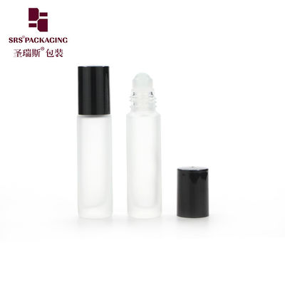 10ml Wall Glass Roll On Bottle dengan Glass Ball Leakproof Design untuk perawatan pribadi