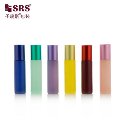 Proof Leak 10ml Glass Roll On Bottle untuk Anti Acne Serum Warna Disediakan