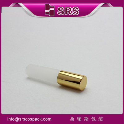 grosir 1/6oz 5ml plastik kosong parfum roll pada botol dengan stainless steel roller bola
