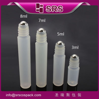 Transparan RPP-7ml Roll On Bottle dengan Seal Proof Leak untuk Aplikasi Anti Itch Green Perfume