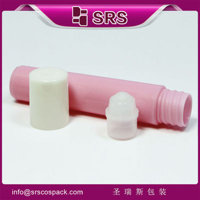 Pink Pharmaceutical 7ml RPP Series Roll On Bottle dengan segel anti bocor