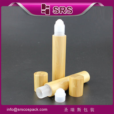 botol bola rol yang terbuat dari chian dan bola rol bambu 15ml