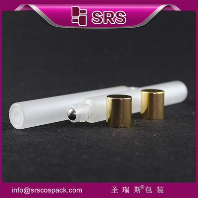 Botol minyak esensial kaca beku kosong transparan 12 ml