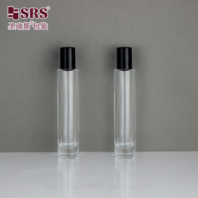 GB1-15ml Minyak Esensial Kaca Jelas Roll On Botol dengan PP Plastik Screw Cap