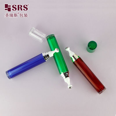Eye Cream Cosmetics Empty Acrylic Roll On Bottle 15ml/20ml Dengan SS Ball