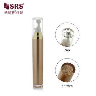 LR004-15ML 20ML Tabung Dispensing Press Akrilik Kosong untuk Pertumbuhan Rambut Herbal