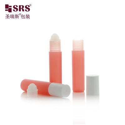 Matte Frosted Finish 10ml Putih PP Roll On Bottle untuk Minyak Esensial
