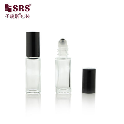 Botol Rol Kaca Dinding yang dapat disesuaikan untuk Esensi Perawatan Kulit 4ml-10ml Kapasitas