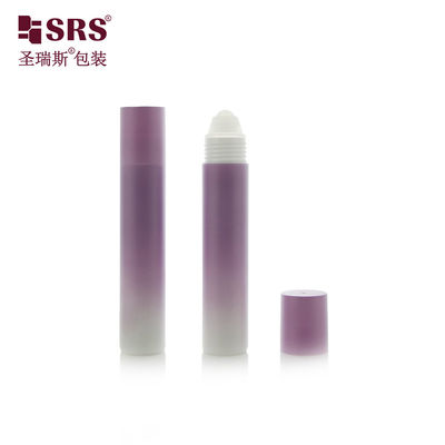 RPP(P)-20ml PP Roller Ball Applicator Botol Kosong Dengan Lapisan Warna Matte Gradient