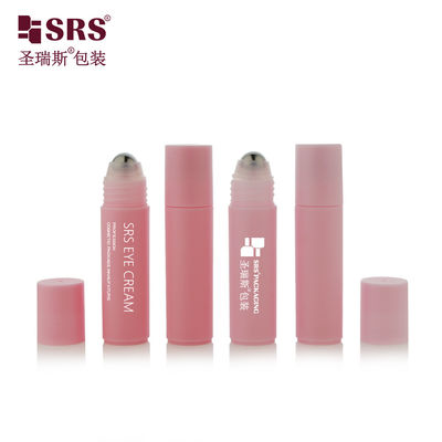 RPPF-20ML kosong PCR PP Injeksi Roll On Bottle Frosted Fading Red Untuk menyegarkan