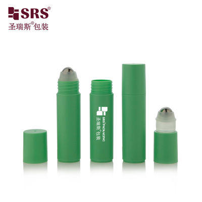 RPPF-20ML kosong PP PCR Metal Roller Botol Laut Hijau Berwarna Untuk Deodorant