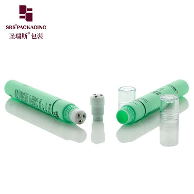 Kosmetik PE Roll On Tube Hijau D19mm 20ml Dengan Cetakan Silkscreen