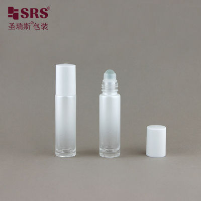 BLPM-10ML Mini Sampel Parfum Botol Bola Kaca Lapisan Gradien Putih
