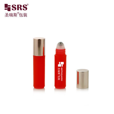 RPA(S)-2ML Hot Magenta Red Injection Plastic Roller Bottle Untuk Minyak Esensial