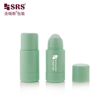 Plastik PP Green Deodorant Roller Ball Bottle Isi ulang 50ml 75ml
