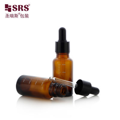 D001-50ml Botol Dropper Kaca Disesuaikan Untuk Dispensing Cairan