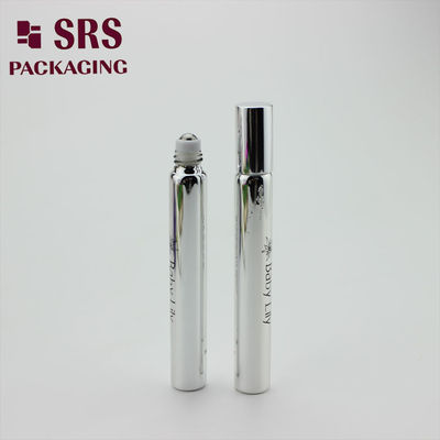 SRS kosong 15 ml gulung kaca perak pada botol dengan tutup aluminium perak