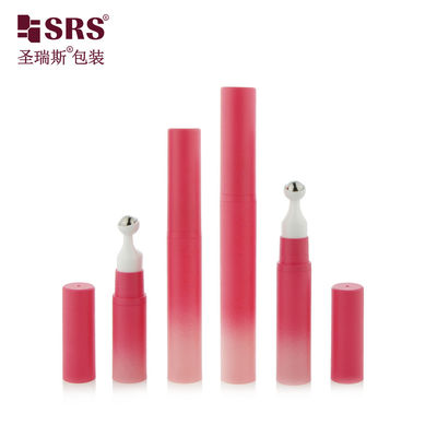 ABS Plastic Cap Airless Roll On Bottle Dengan AS Plastic Bottle 304 Stainless Steel Ball At Di Zhejiang