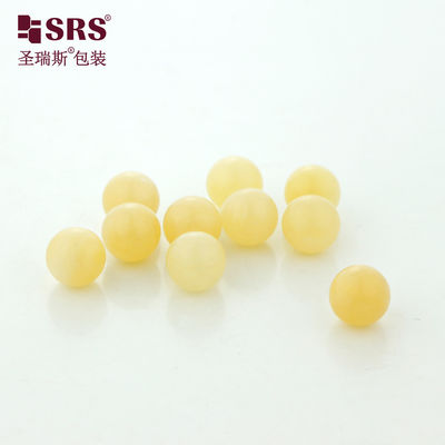 Yellow Jade Crystal Gemstone Roller Ball 10mm untuk botol minyak esensial