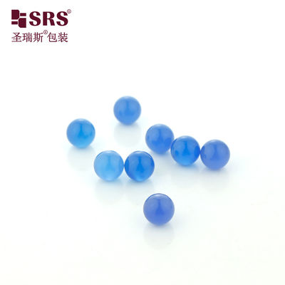 Blue Lapis Gemstone Roller Ball Jade Beads 8mm Untuk Minyak Esensial