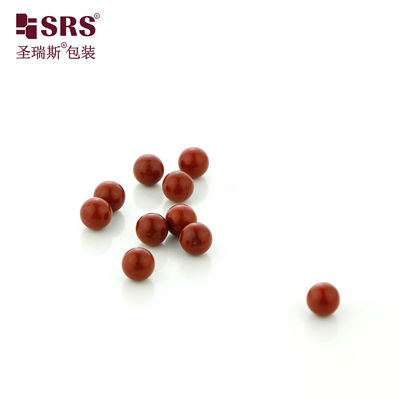 Red Agate Gemstone Ball 7.9mm 8mm Untuk Perhiasan Botol Roller