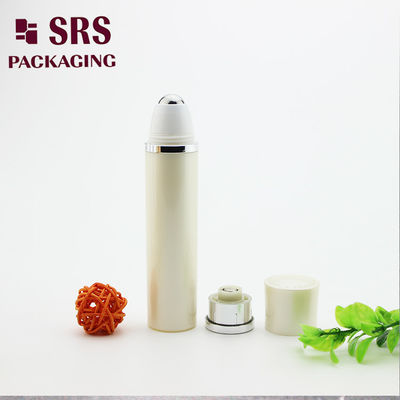 Luxury Eye Cream Roller Ball Bottle Pearl Putih Warna 30ml