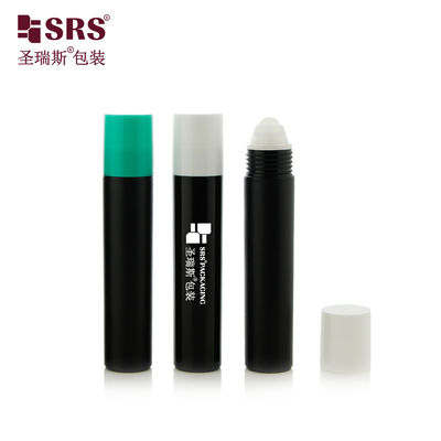 Permukaan beku 20ml Botol Bola Rol Plastik Ramah Lingkungan Kosmetik