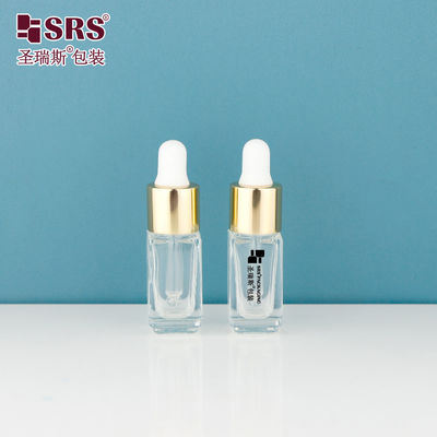 D97-4ml Black Silkscreen Logo Disesuaikan Botol Dropper Kaca Minyak Esensial Untuk Dispensing Presisi