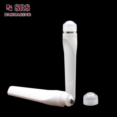 SRS plastik mewah warna putih 15ml roll pada botol untuk krim mata