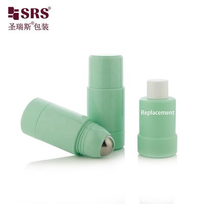 Botol Roll On PP PCR Isi Ulang 50ml 75ml untuk Kosmetik Deodoran