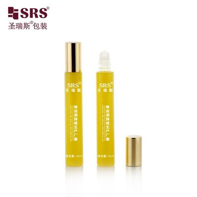 10ml Silinder Glass Roll On Bottle dengan Screen Printing untuk Kosmetik Parfum dan Minyak Esensial - OEM/ODM Tersedia