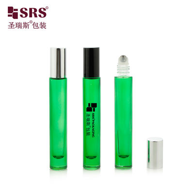 Bentuk Bulat 10ml Botol Bola Rol Kaca Tanpa Kebocoran untuk Parfum dan Minyak Esensial